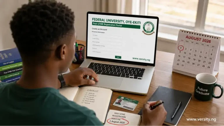 FUOYE Extends Post UTME and Direct Entry Registration Deadline for 2026/2027