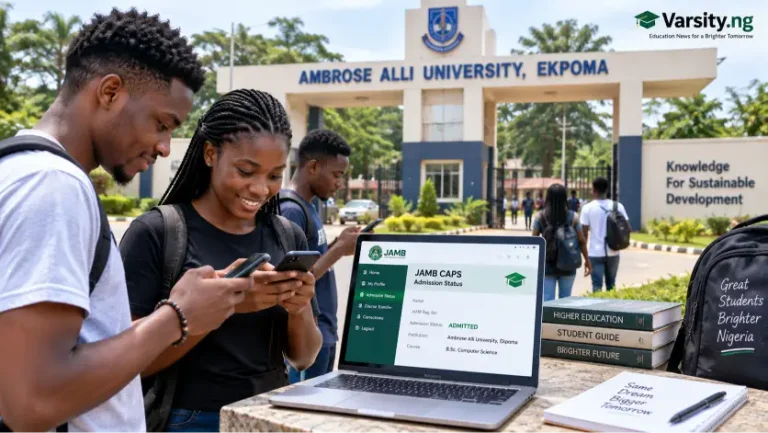 AAU Admission List 2026/2027: Check JAMB CAPS Status and Accept Admission