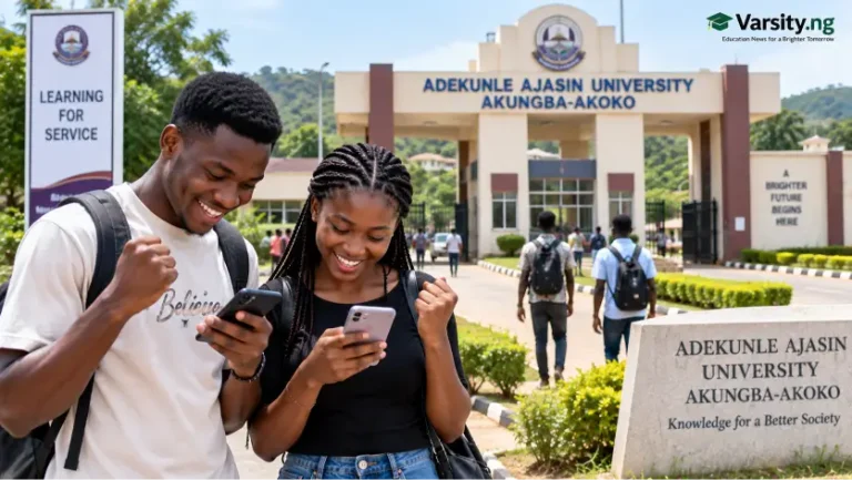 AAUA Admission List 2026/2027: Check Status and Acceptance Fee Deadline