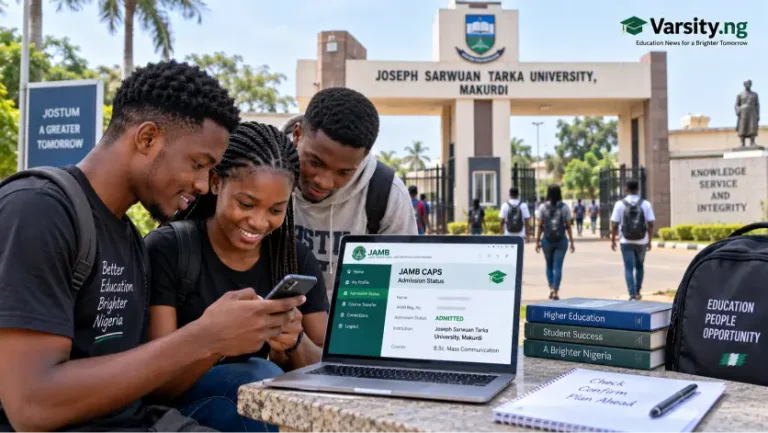JOSTUM Admission List 2026/2027: How to Check Your Status