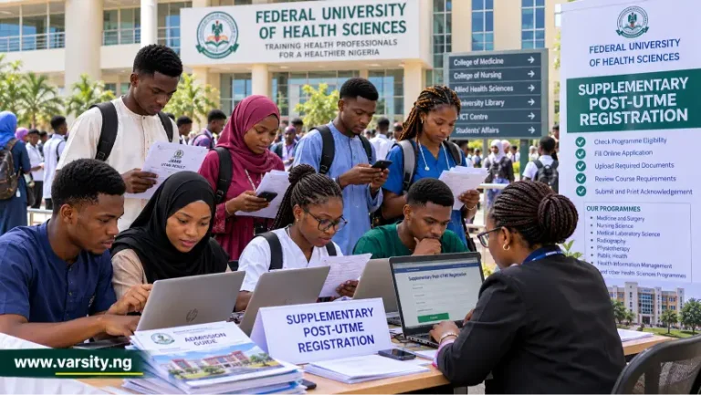 FUHSI Supplementary Post-UTME 2026/2027: Courses and Requirements